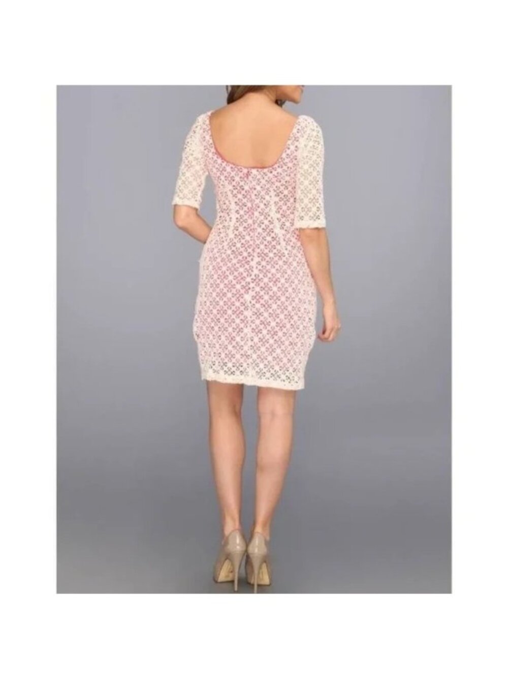 🆕IVY & BLU for Maggy Boutique Crochet Lace Dress 6 - Picture 4 of 13